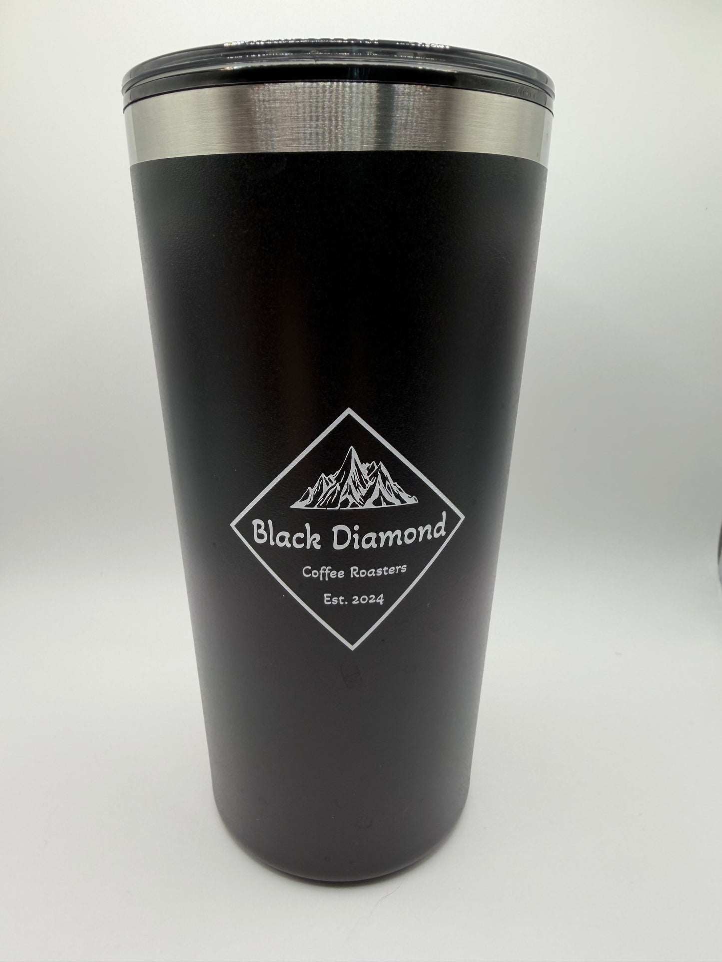 16 oz. Black tumbler